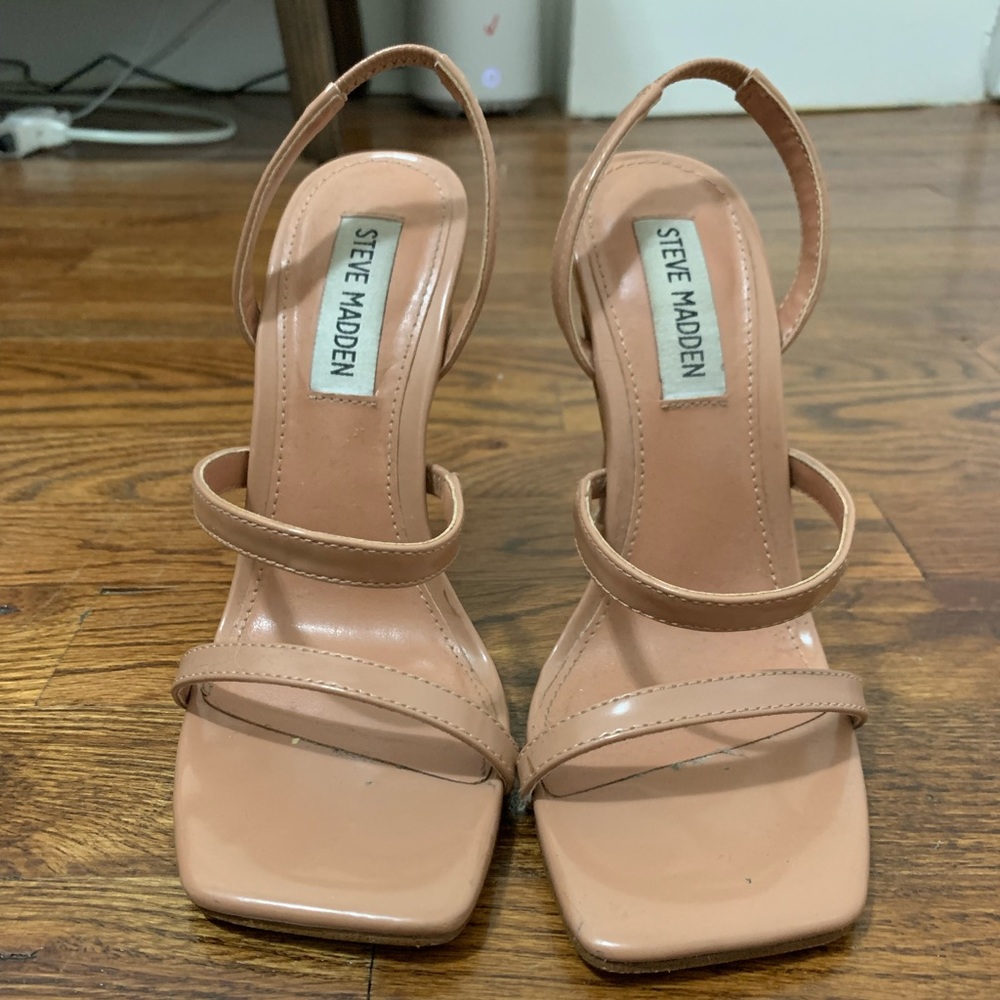 Steve Madden Sz 5 Square Toe Heels